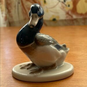 Vintage Rosenthal Germany Porcelain Mallard Duck Figurine Hand Painted